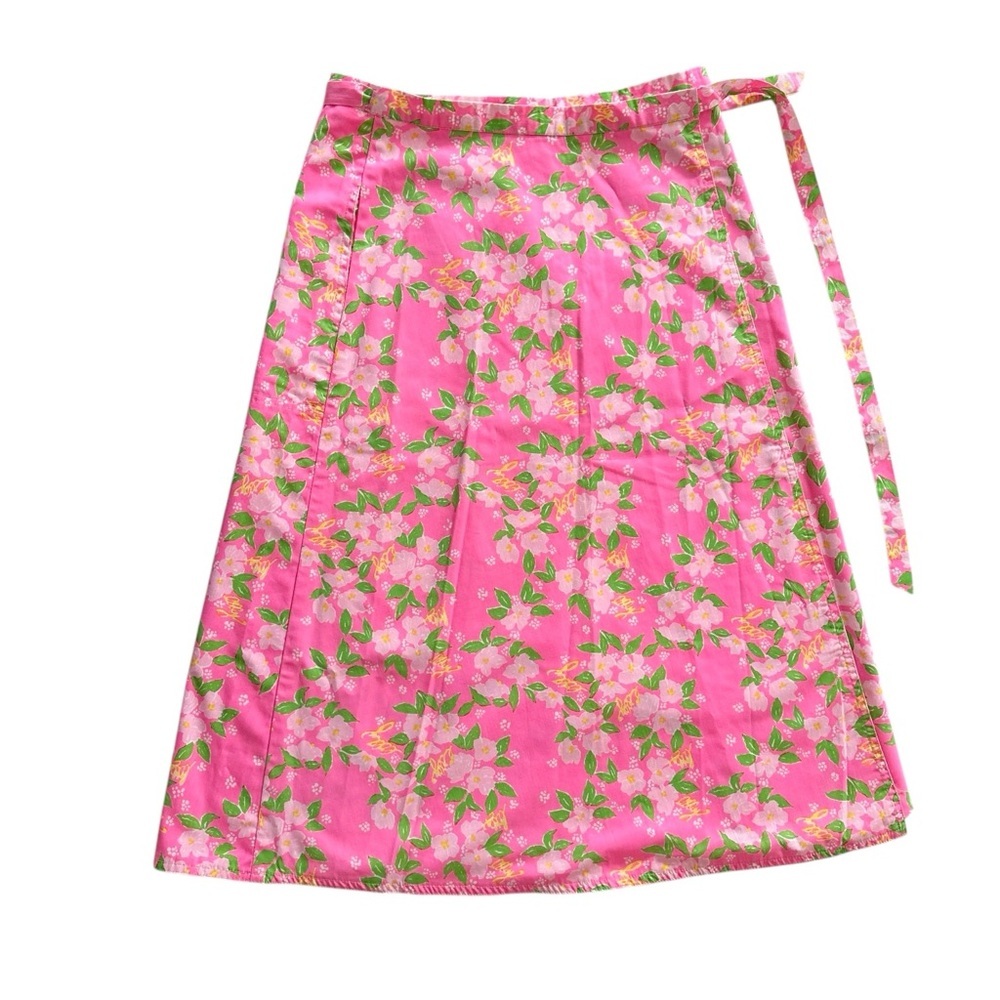 Vintage Lily Pulitzer Liza Floral Skirt 1970s